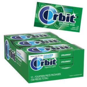 Wholesale Orbit Spearmint Sugarfree
